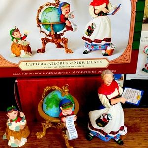 HALLMARK Keepsake Ornaments Mrs Claus Elf Elves